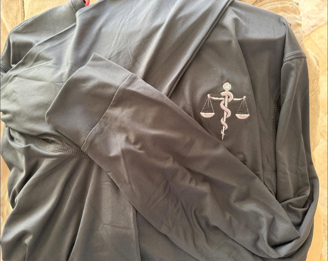 Last Responder embroidered apparel